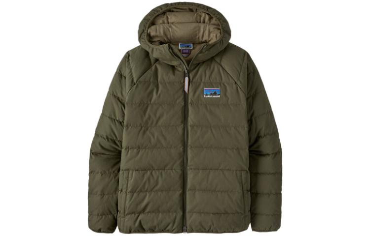 Patagonia Стеганая хлопковая куртка, Green/Basin Green
Patagonia Стеганая хлопковая куртка, Green/Basin Green