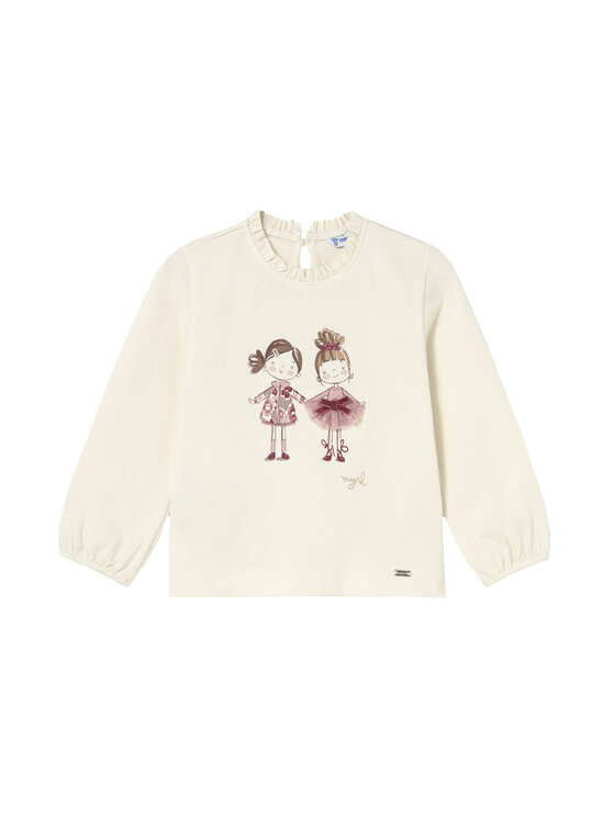 Блузка regular fit 2075 Mayoral, экрю
Блузка regular fit 2075 Mayoral, экрю