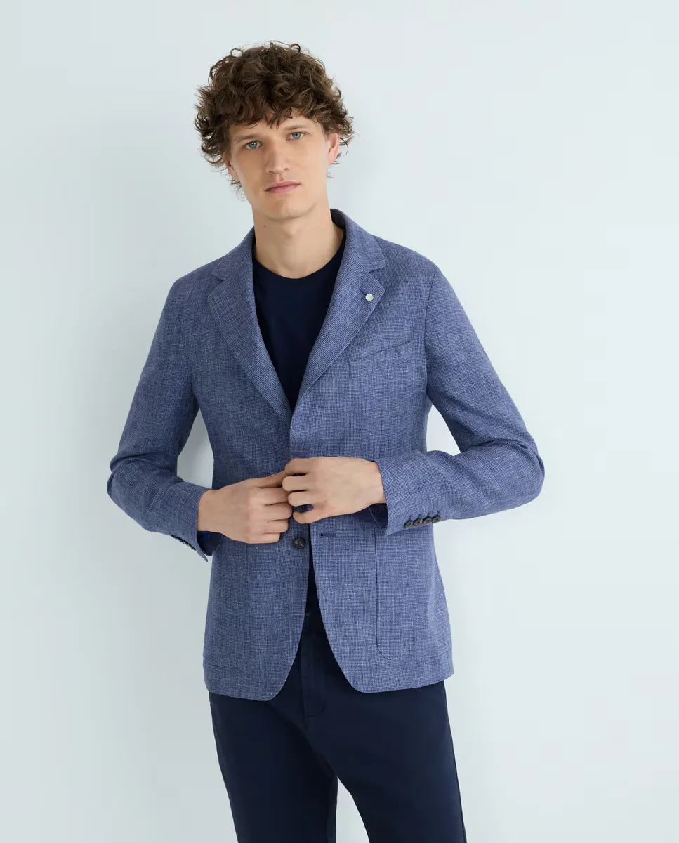 Мужская куртка индивидуального пошива Mirto, синий
Мужская куртка индивидуального пошива Mirto, синий