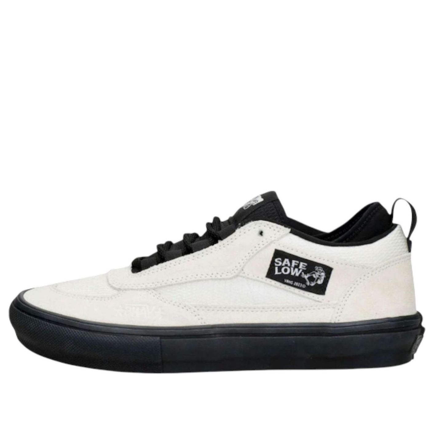 Vans x Atiba Jefferson Skate Safe Low 'White Black'
Vans x Atiba Jefferson Skate Safe Low 'White Black'