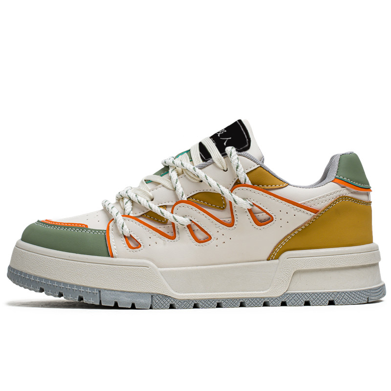 NANJIREN Антискользящие износостойкие мужские скейтерские кроссовки низкие оранжево-желтые, цвет Orange Yellow
NANJIREN Антискользящие износостойкие мужские скейтерские кроссовки низкие оранжево-желтые, цвет Orange Yellow