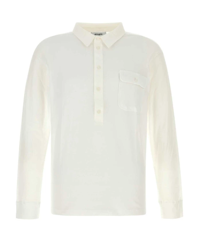 Белая хлопковая рубашка-поло Tristan Gimaguas, белый
Белая хлопковая рубашка-поло Tristan Gimaguas, белый