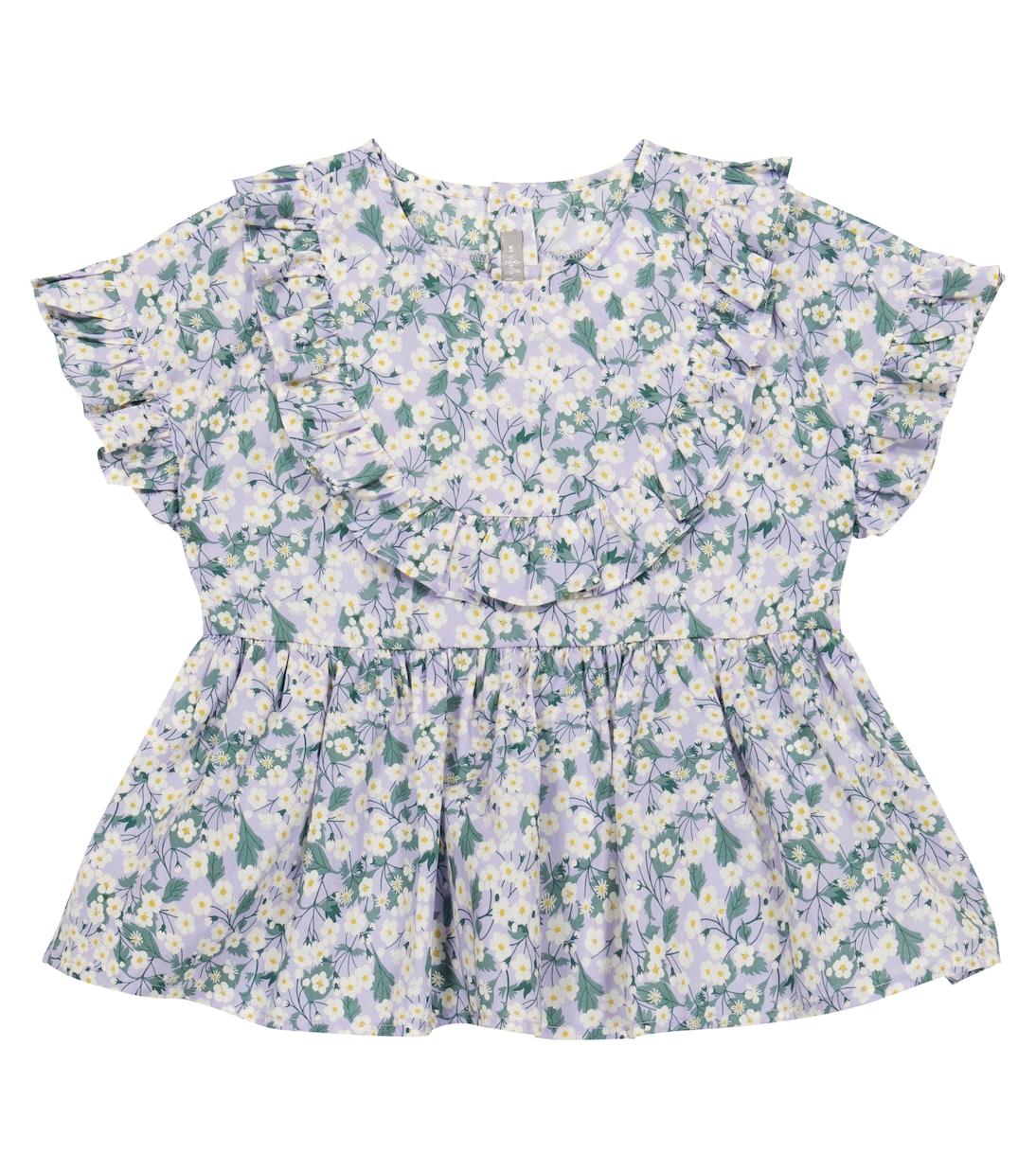 Топ из хлопка с цветочным принтом Il Gufo, Lilac
Топ из хлопка с цветочным принтом Il Gufo, Lilac