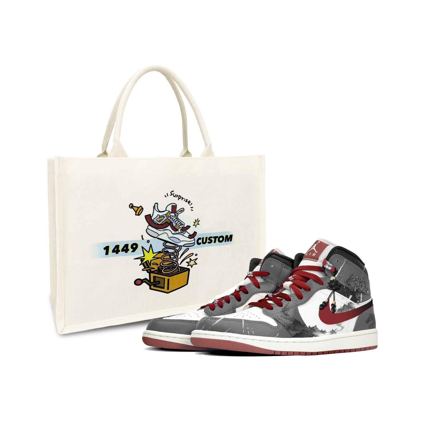 Jordan Мужские баскетбольные кроссовки Air 1 Mid top Vintage, красные, серый, белый
Jordan Мужские баскетбольные кроссовки Air 1 Mid top Vintage, красные, серый, белый