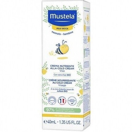 Mustela Cold Cream Питательный крем для лица 40 мл
Mustela Cold Cream Питательный крем для лица 40 мл