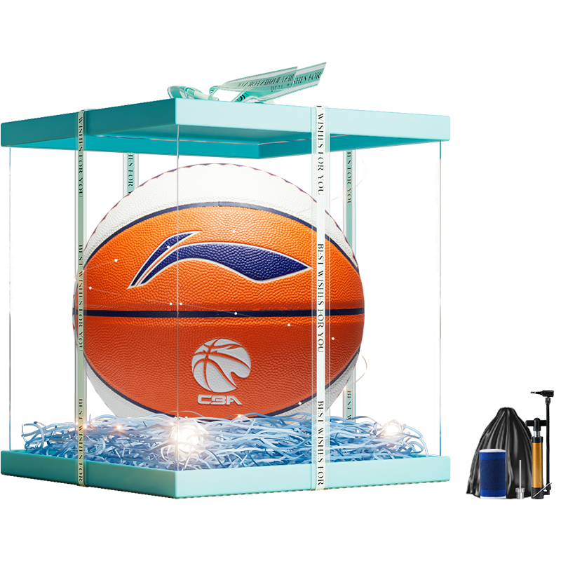 LINING Баскетбольный мяч PU белый синий оранжевый размер 7 тренировочный unisex
LINING Баскетбольный мяч PU белый синий оранжевый размер 7 тренировочный unisex