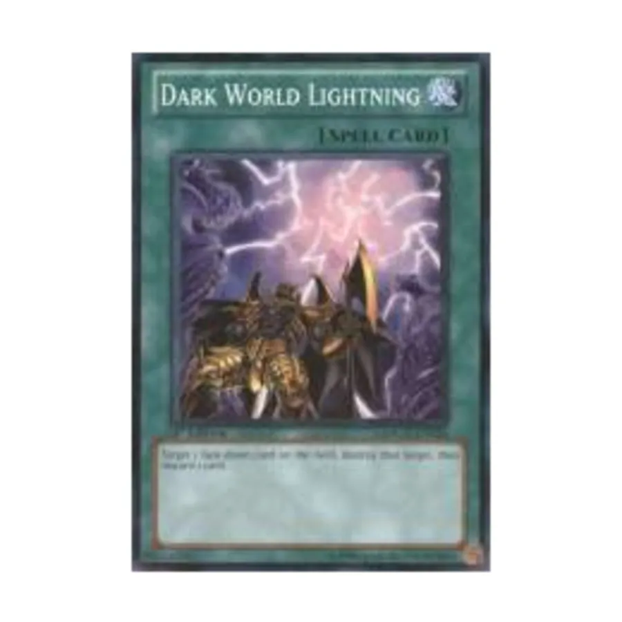 CCG Молния Темного Мира (Обычная), Yu-Gi-Oh - Structure Deck - Gates of the Underworld - Singles
CCG Молния Темного Мира (Обычная), Yu-Gi-Oh - Structure Deck - Gates of the Underworld - Singles