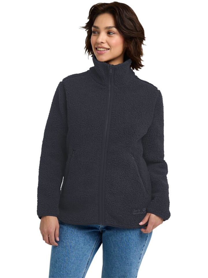 Jack Wolfskin Флисовая куртка «High Curl» темно-синего цвета
Jack Wolfskin Флисовая куртка «High Curl» темно-синего цвета