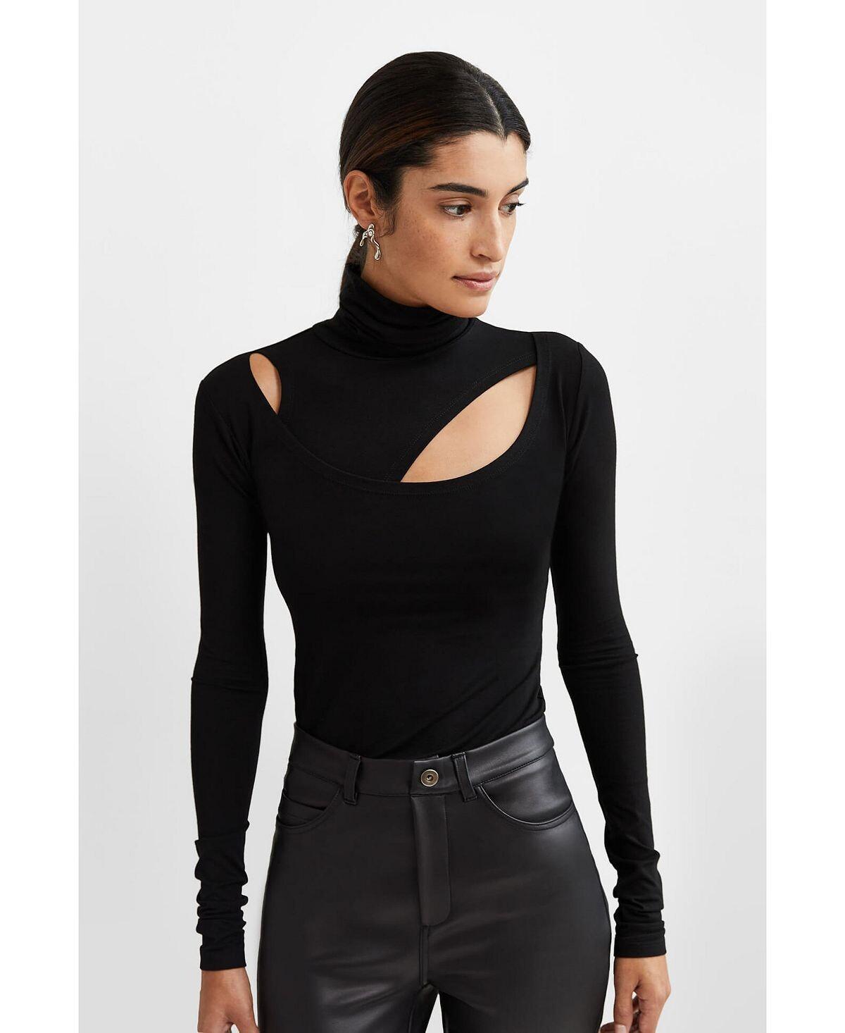 Женский топ с георгинами Marcella, черный
Женский топ с георгинами Marcella, черный