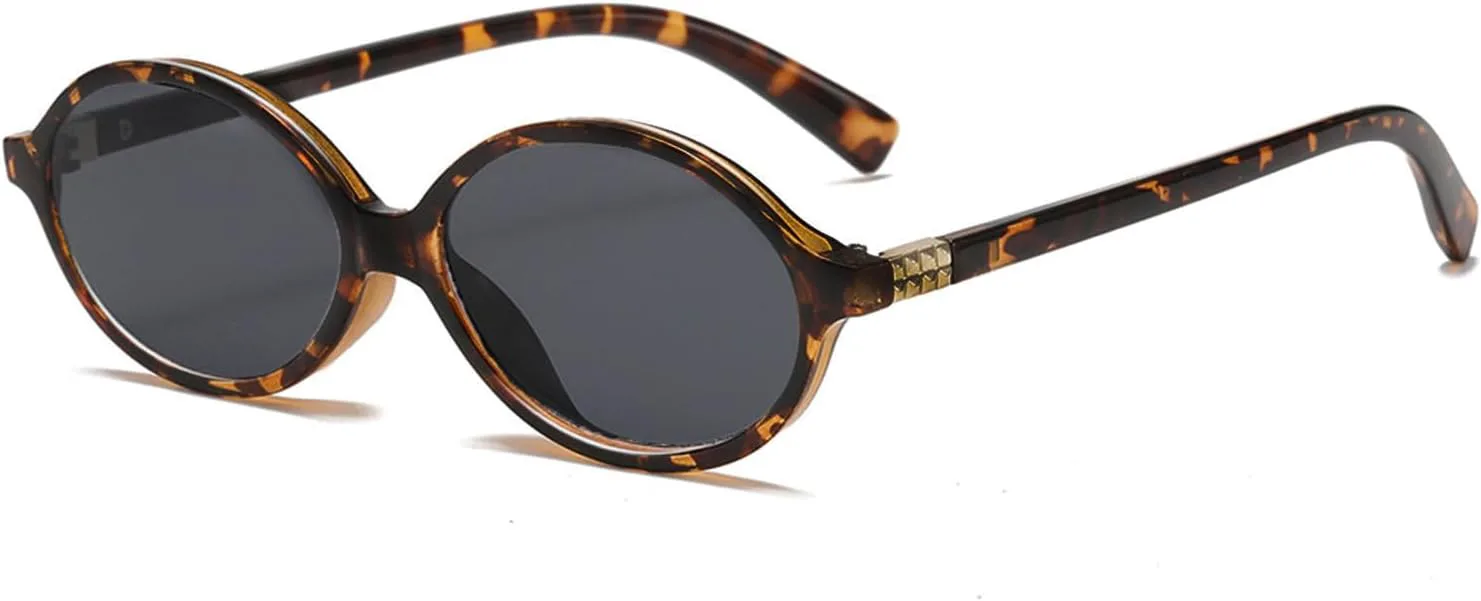 Ретро овальные солнцезащитные очки для женщин и мужчин, модные круглые солнцезащитные очки в черепаховой оправе, винтажные очки 90-х SUNBSR, Tortoise/Grey
Ретро овальные солнцезащитные очки для женщин и мужчин, модные круглые солнцезащитные очки в черепаховой оправе, винтажные очки 90-х SUNBSR, Tortoise/Grey