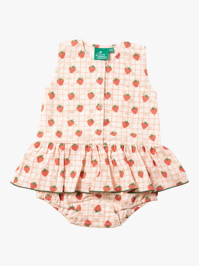 Детский комбинезон из чистого органического хлопка с клубничными оборками Little Green Radicals, кремовый/разноцветный
Детский комбинезон из чистого органического хлопка с клубничными оборками Little Green Radicals, кремовый/разноцветный