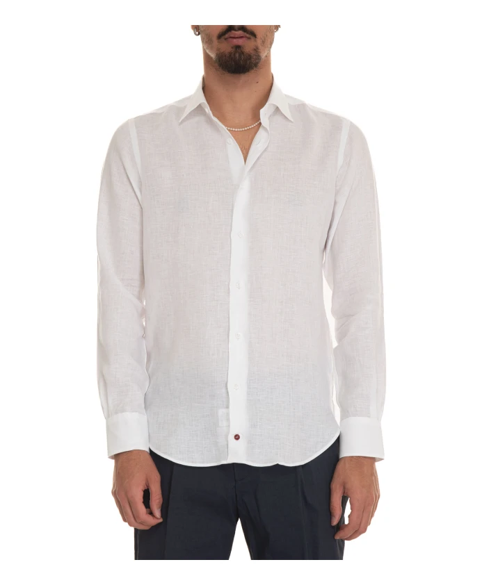Итальянская льняная рубашка Cã Rrel, белый
Итальянская льняная рубашка Cã Rrel, белый