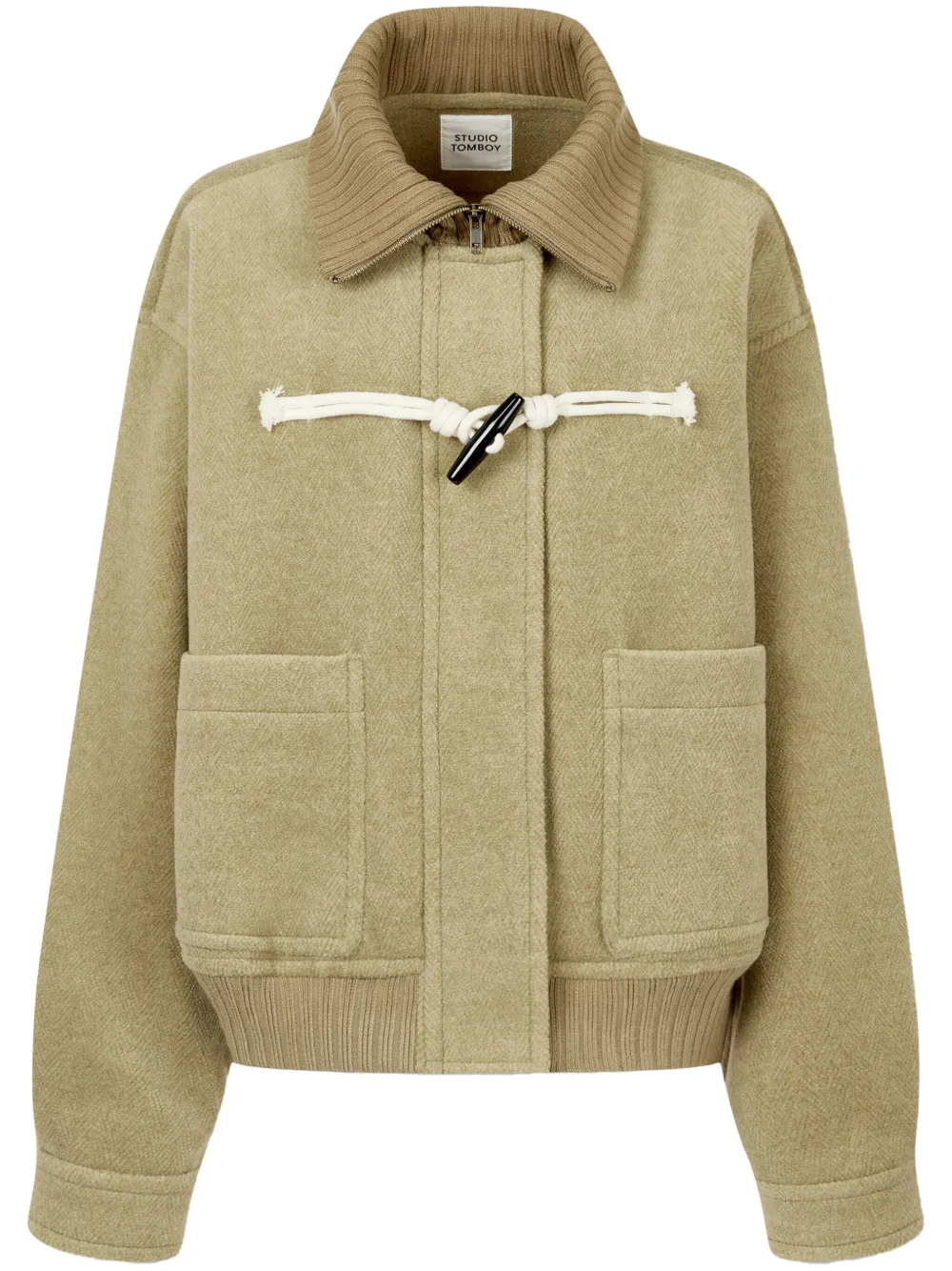 Жакет с узором в елочку STUDIO TOMBOY, нейтральный
Жакет с узором в елочку STUDIO TOMBOY, нейтральный