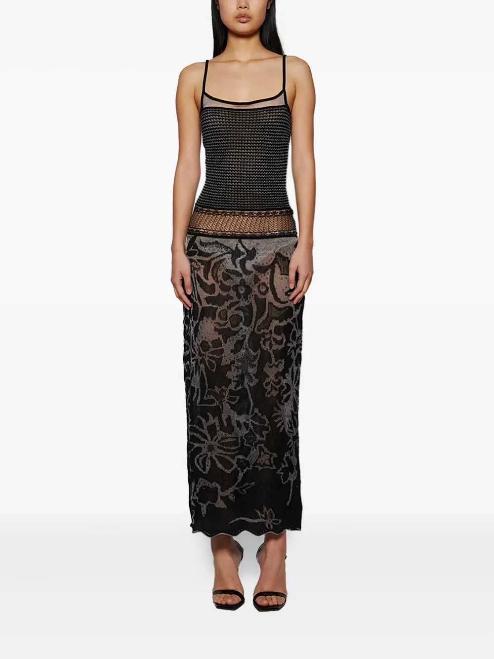 Платье миди с узором Roberta Einer
Платье миди с узором Roberta Einer