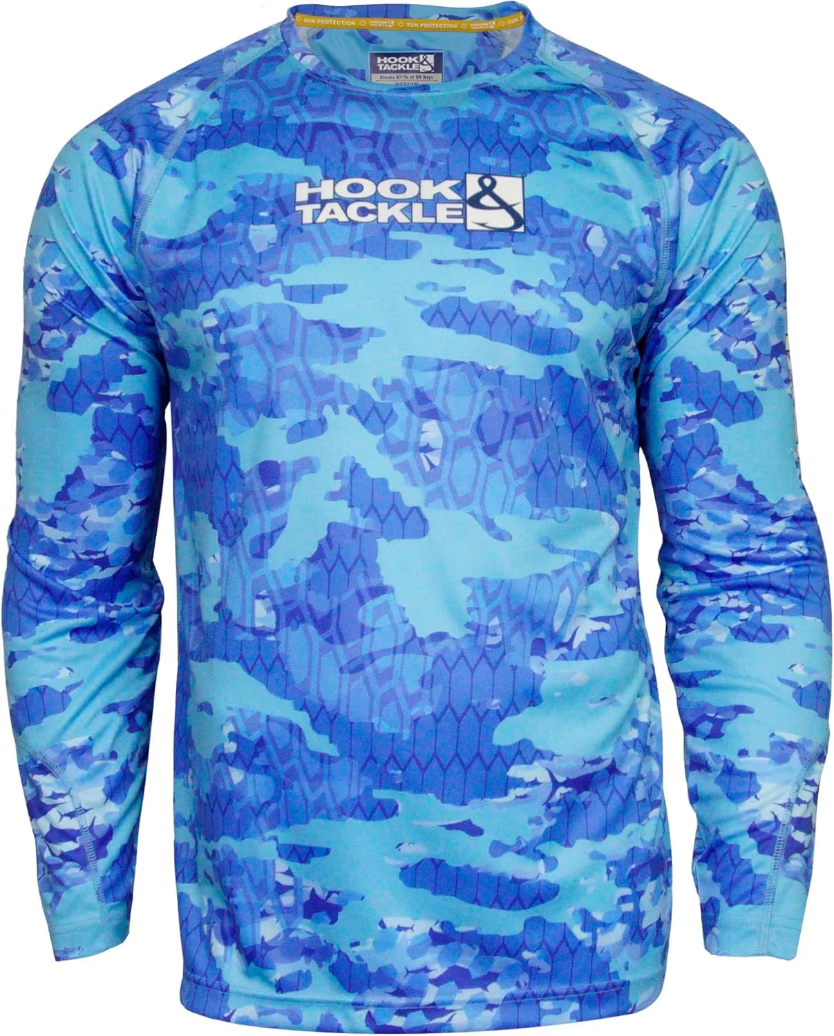 Мужская футболка с длинным рукавом Hook & Tackle Fractal Camo UV
Мужская футболка с длинным рукавом Hook & Tackle Fractal Camo UV