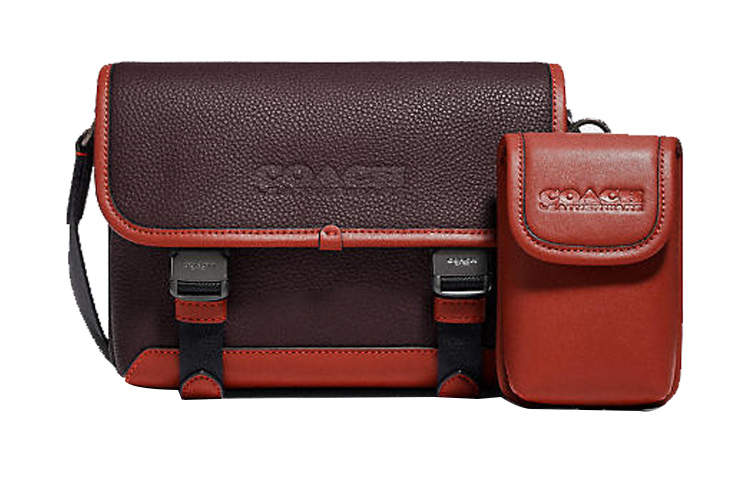 COACH Кожаный гибридный рюкзак через плечо мужской коричневый
COACH Кожаный гибридный рюкзак через плечо мужской коричневый