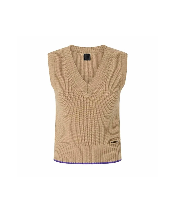 Жилет Stagnone Pinko, коричневый
Жилет Stagnone Pinko, коричневый