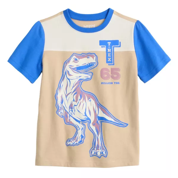 Футболка с короткими рукавами и цветной графикой для мальчиков 4–12 лет Jumping Beans, цвет beige trex
Футболка с короткими рукавами и цветной графикой для мальчиков 4–12 лет Jumping Beans, цвет beige trex