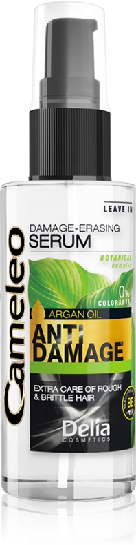 Cameleo BB шелковая сыворотка для волос с аргановым маслом Delia Cosmetics, 55 мл
Cameleo BB шелковая сыворотка для волос с аргановым маслом Delia Cosmetics, 55 мл