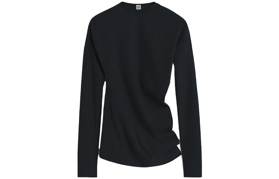 Джемпер с круглым вырезом и длинным рукавом TOTEME, Морской синий
Джемпер с круглым вырезом и длинным рукавом TOTEME, Морской синий