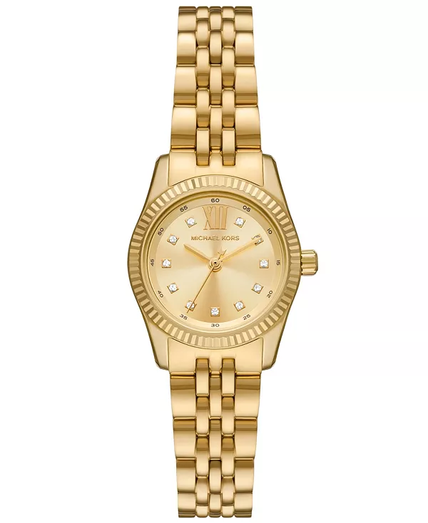 Женские часы Lexington с тремя стрелками из нержавеющей стали золотистого оттенка, 26 мм Michael Kors, gold-tone
Женские часы Lexington с тремя стрелками из нержавеющей стали золотистого оттенка, 26 мм Michael Kors, gold-tone