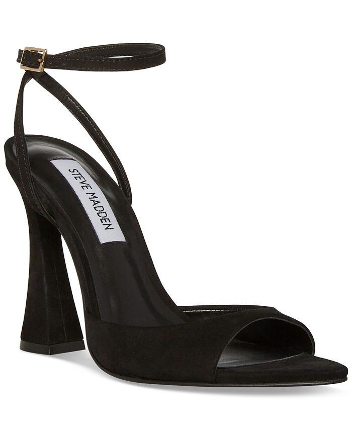 Женские двухсекционные босоножки Beki на расклешенном каблуке Steve Madden, цвет Black Nubuck
Женские двухсекционные босоножки Beki на расклешенном каблуке Steve Madden, цвет Black Nubuck