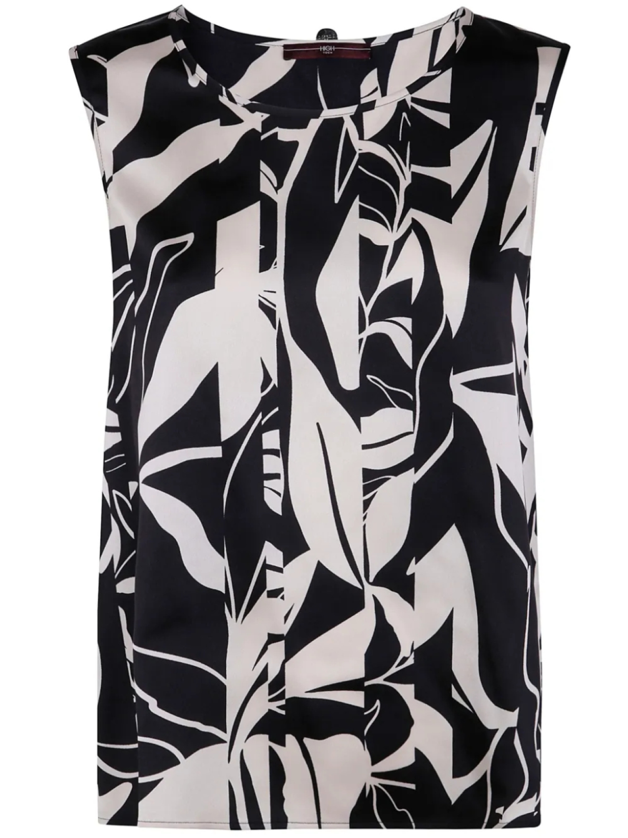 Высокая блузка с цветочным принтом High, черный
Высокая блузка с цветочным принтом High, черный