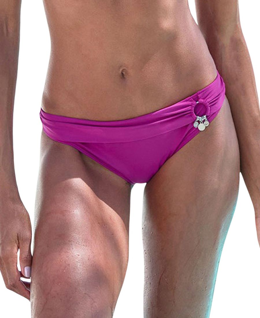 Женские классические плавки-бикини с отворотом LASCANA, Fuchsia
Женские классические плавки-бикини с отворотом LASCANA, Fuchsia