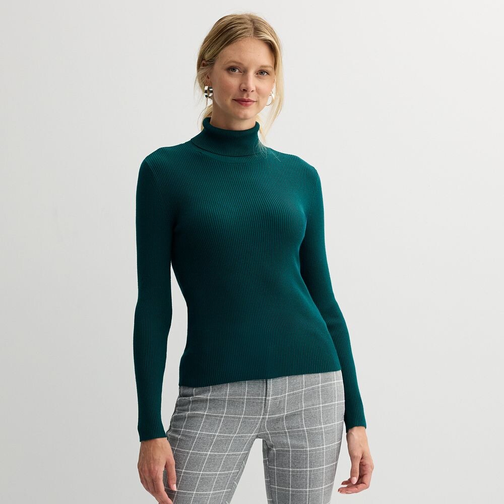 Женский свитер с высоким воротником в рубчик Nine West Essential, цвет Brazilian Teal
Женский свитер с высоким воротником в рубчик Nine West Essential, цвет Brazilian Teal