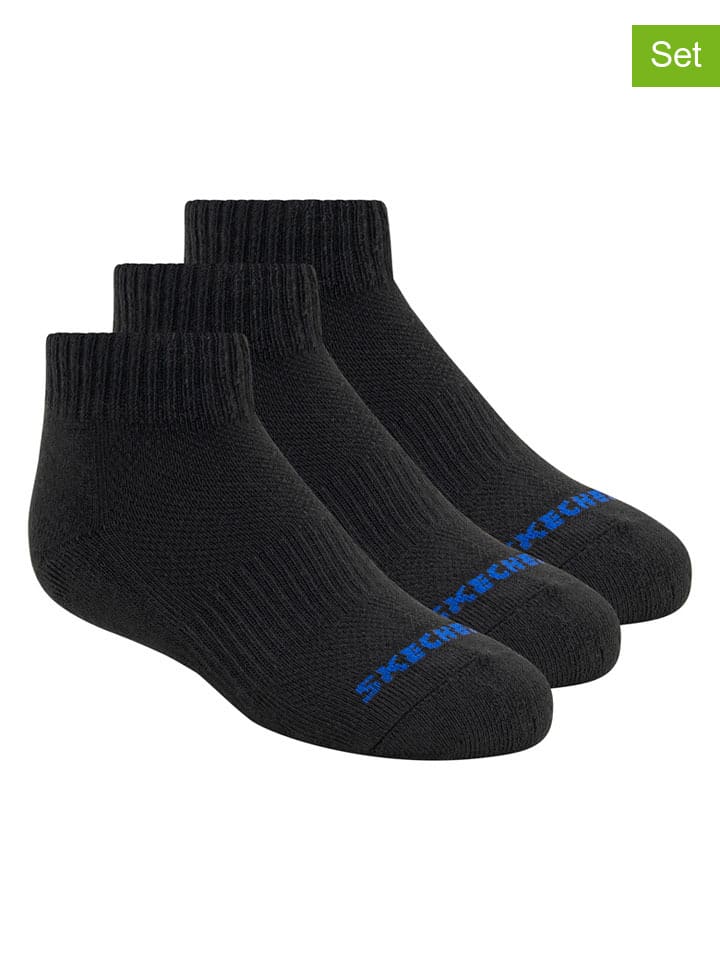 Skechers Набор из 3 пар: черные носки
Skechers Набор из 3 пар: черные носки