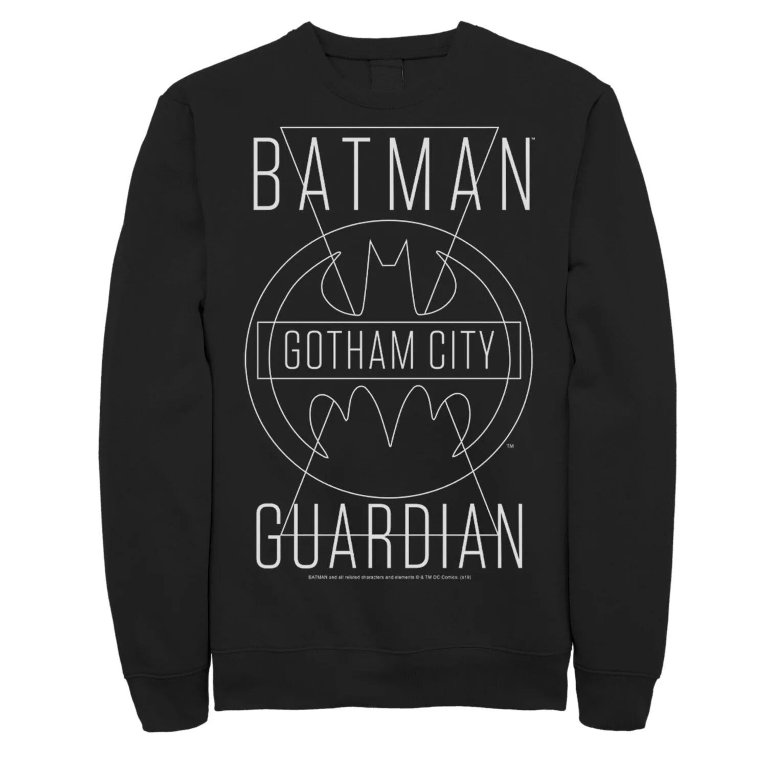 Мужская толстовка с текстовым плакатом DC Comics Batman Gotham City Guardian Licensed Character, черный
Мужская толстовка с текстовым плакатом DC Comics Batman Gotham City Guardian Licensed Character, черный