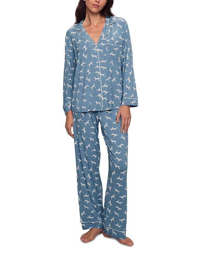 Женский комплект пижамы Gisele с длинным рукавом и принтом Eberjey, синий
Женский комплект пижамы Gisele с длинным рукавом и принтом Eberjey, синий