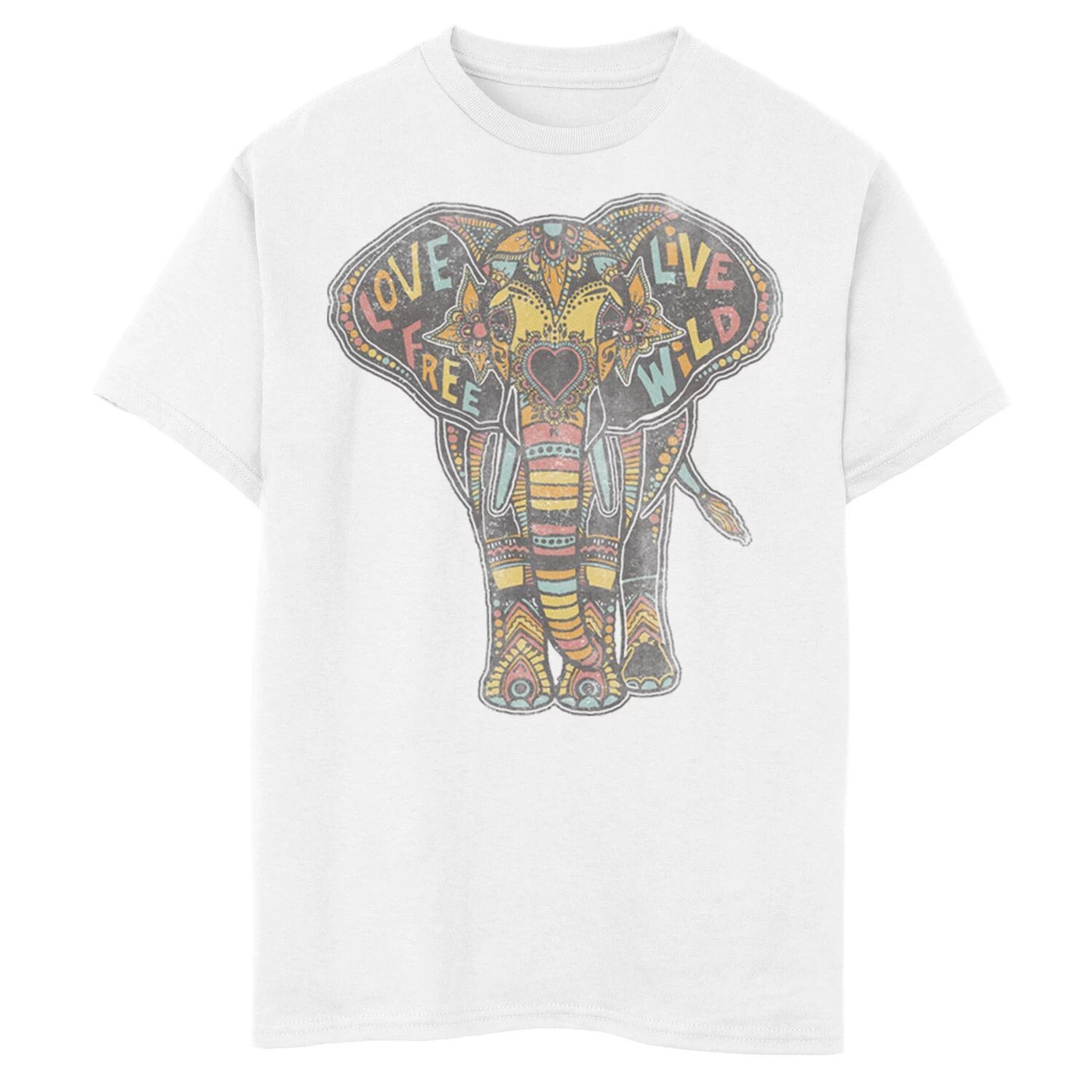 Футболка Fifth Sun Love Elephant для мальчиков 8–20 лет с рисунком слона Licensed Character, белый
Футболка Fifth Sun Love Elephant для мальчиков 8–20 лет с рисунком слона Licensed Character, белый