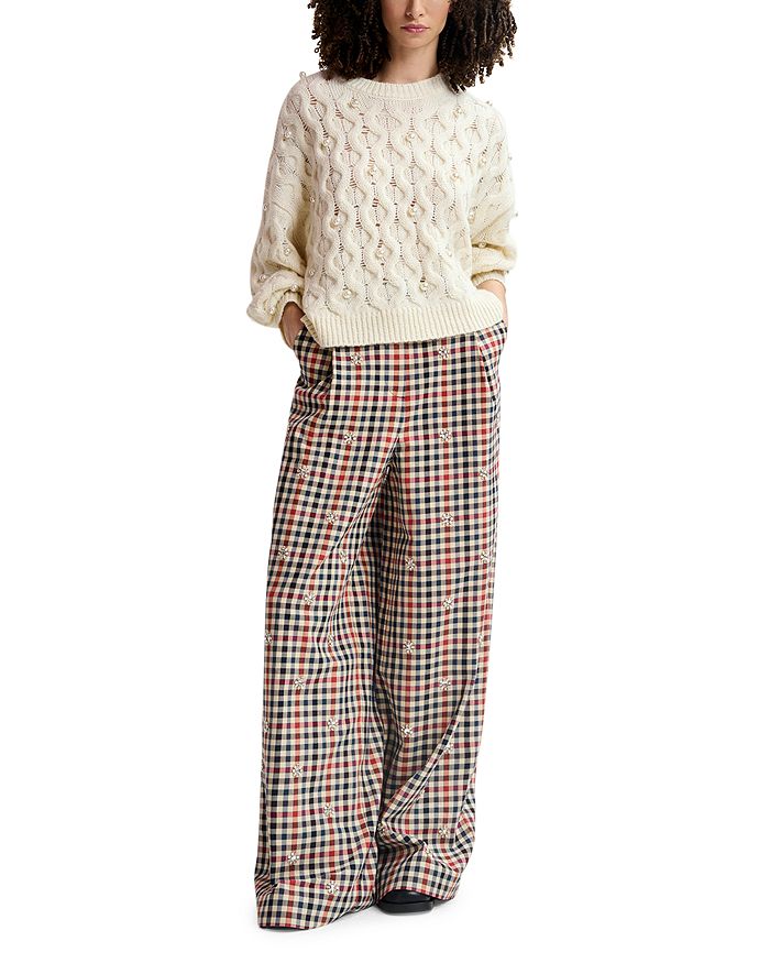 Украшенный свитер Essentiel Antwerp, слоновая кость/кремовый
Украшенный свитер Essentiel Antwerp, слоновая кость/кремовый