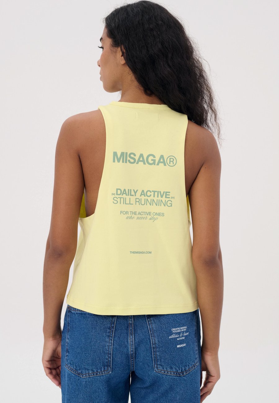 Топ Misaga MOTION TEE, Yellow
Топ Misaga MOTION TEE, Yellow