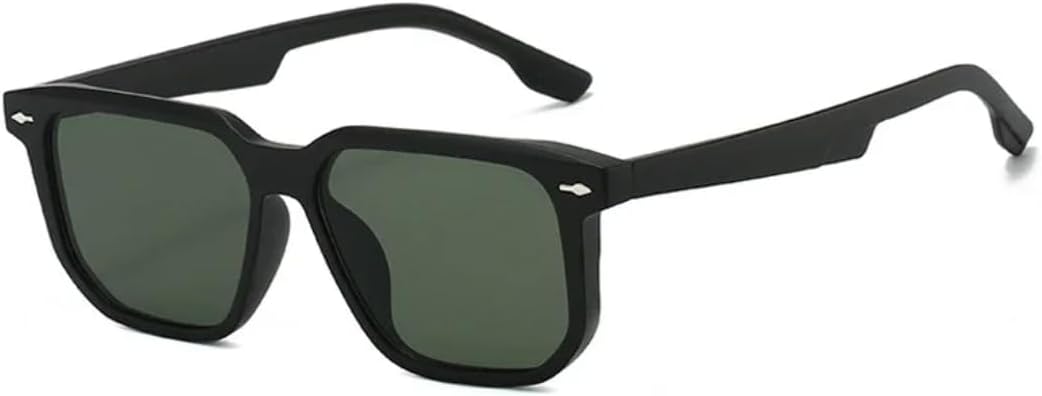 Солнцезащитные очки с защитой UV400 | Заклепки, зелено-серые | для женщин и мужчин, для занятий спортом на открытом воздухе и вождения (серо-серые) LXLHWN, Matte Black Green
Солнцезащитные очки с защитой UV400 | Заклепки, зелено-серые | для женщин и мужчин, для занятий спортом на открытом воздухе и вождения (серо-серые) LXLHWN, Matte Black Green