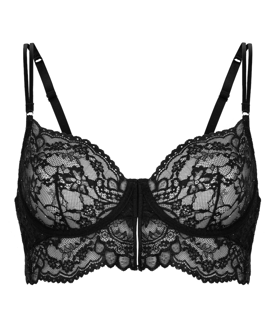 Бюстгальтер-бралетт Hunkemöller Sabrina, черный
Бюстгальтер-бралетт Hunkemöller Sabrina, черный