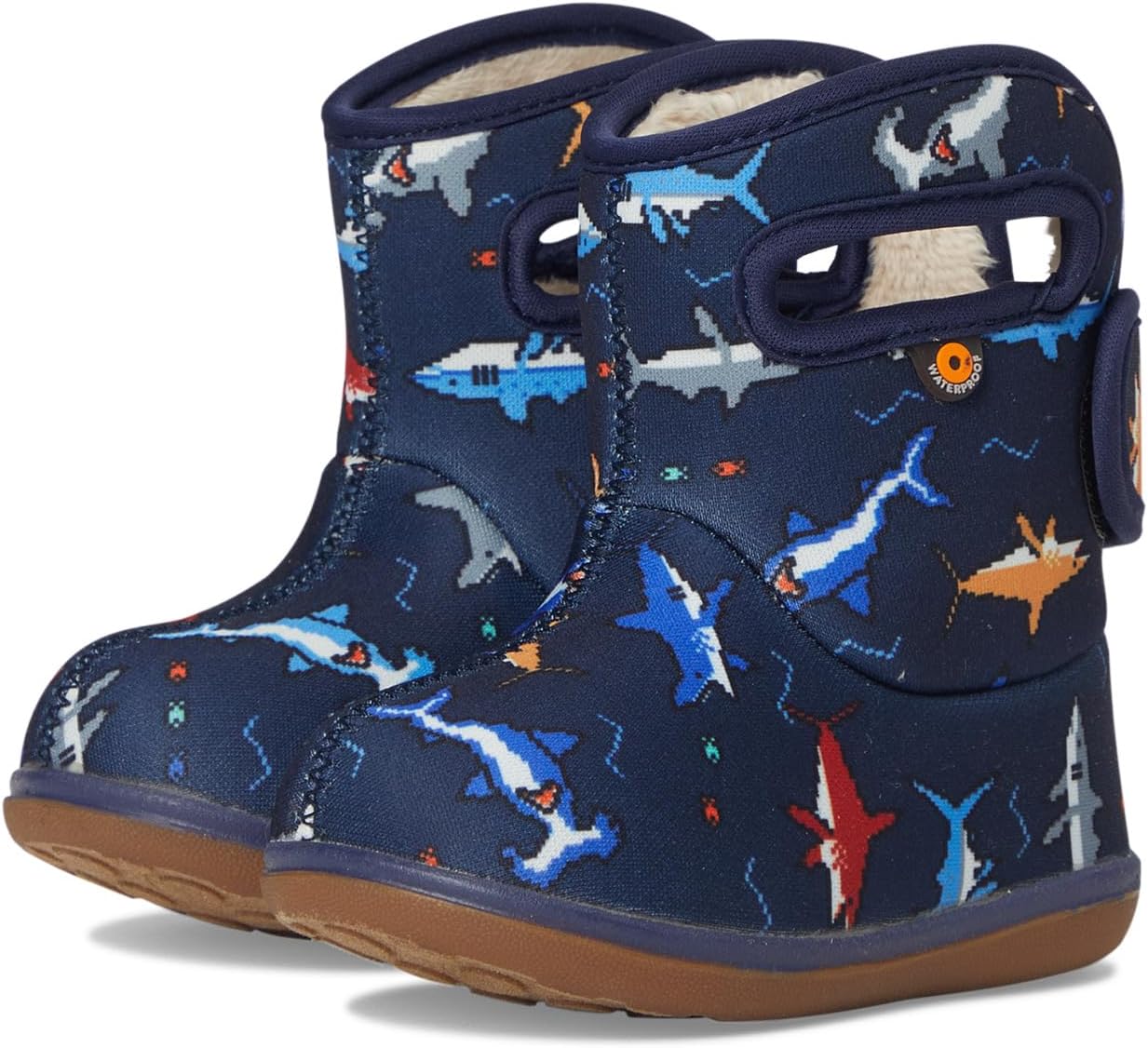 Ботинки Bogs Kids Baby Bogs II - Pixel Shark, Navy Multi
Ботинки Bogs Kids Baby Bogs II - Pixel Shark, Navy Multi