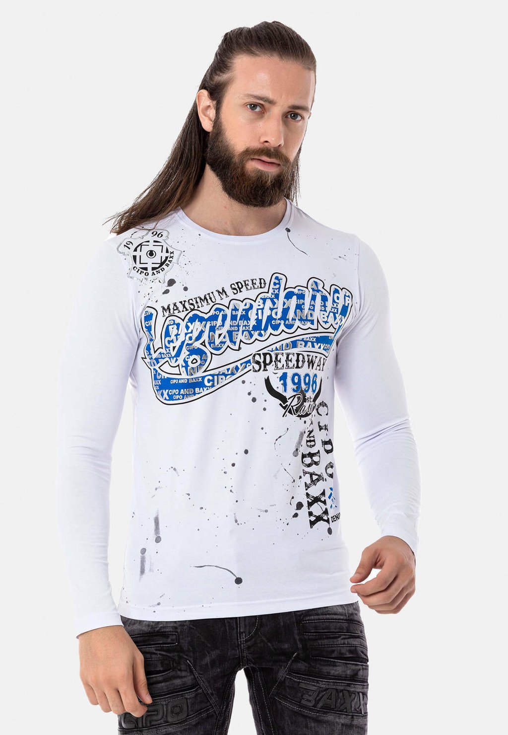 Лонгслив NADRUKIEM Cipo & Baxx, белый
Лонгслив NADRUKIEM Cipo & Baxx, белый