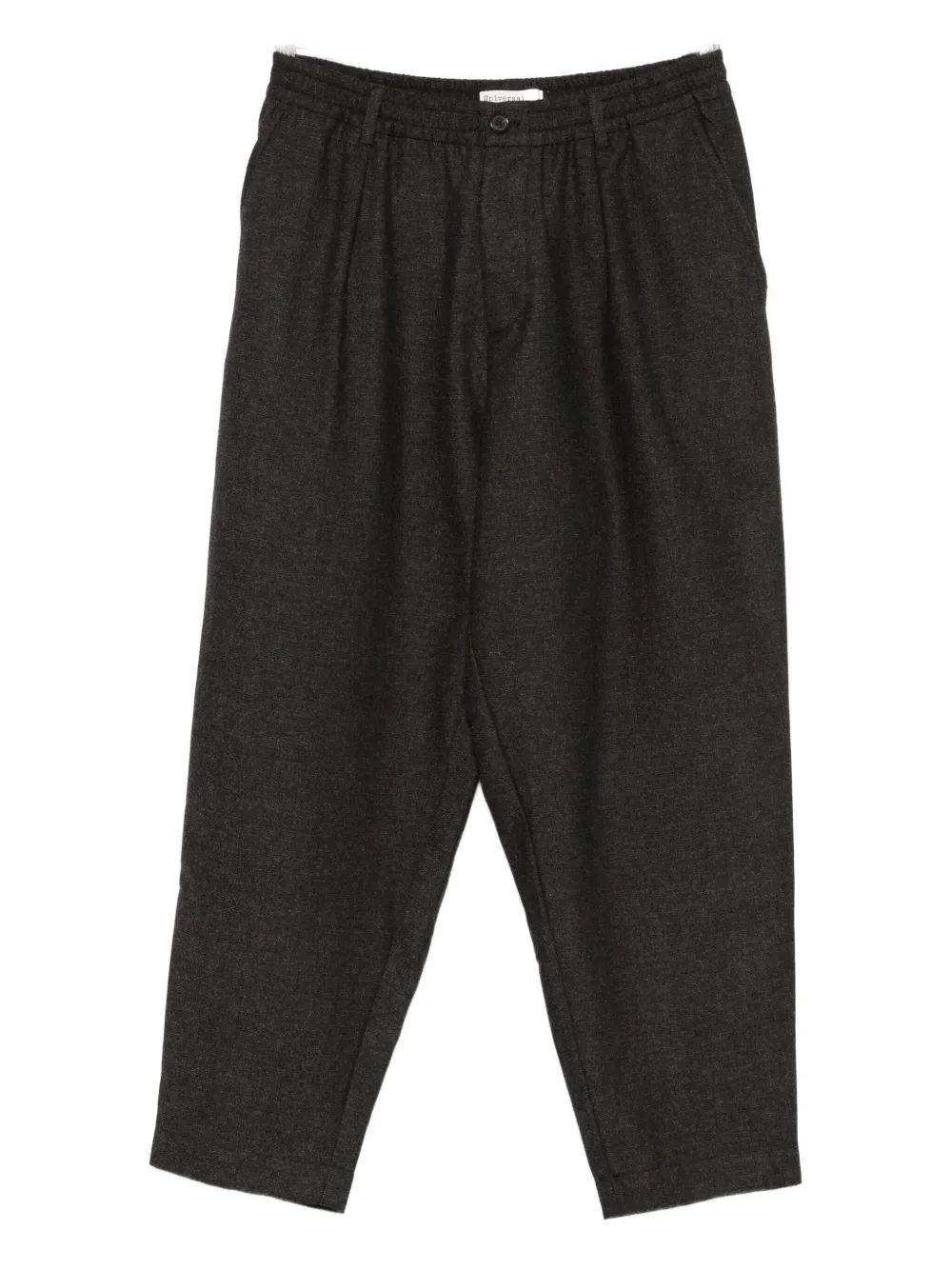 Зауженные брюки со складками Universal Works, коричневый
Зауженные брюки со складками Universal Works, коричневый