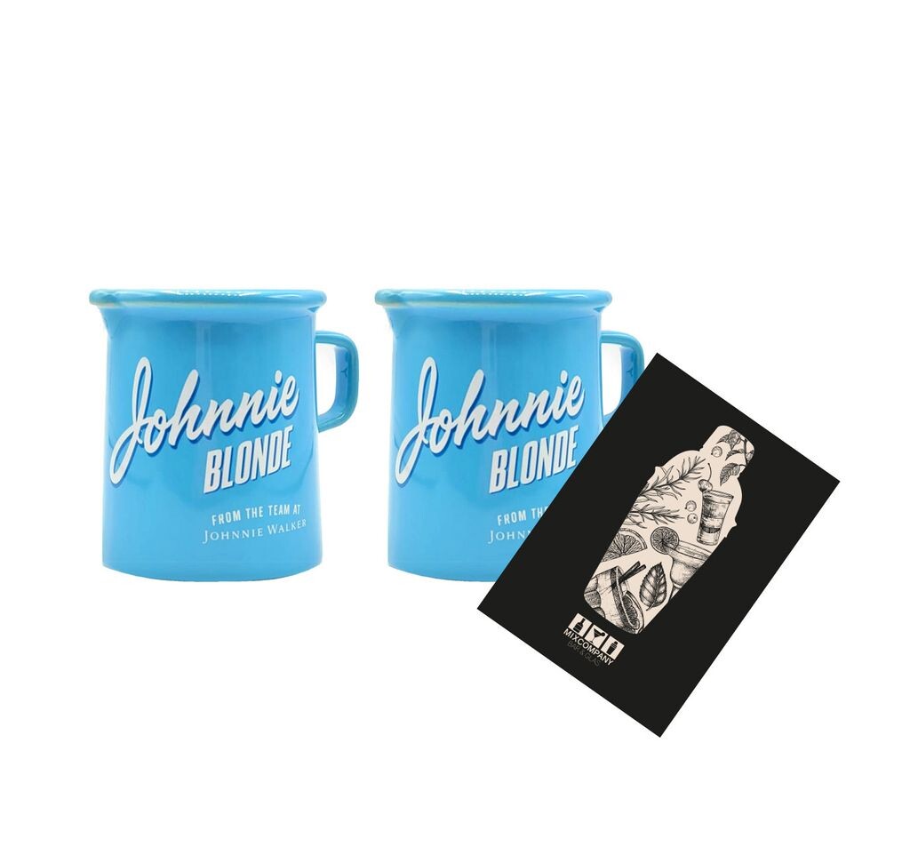 Набор Johnnie Walker из 2 чашек/кружек из глины с синей ручкой + калибровочный стакан 300мл Mixcompany
Набор Johnnie Walker из 2 чашек/кружек из глины с синей ручкой + калибровочный стакан 300мл Mixcompany
