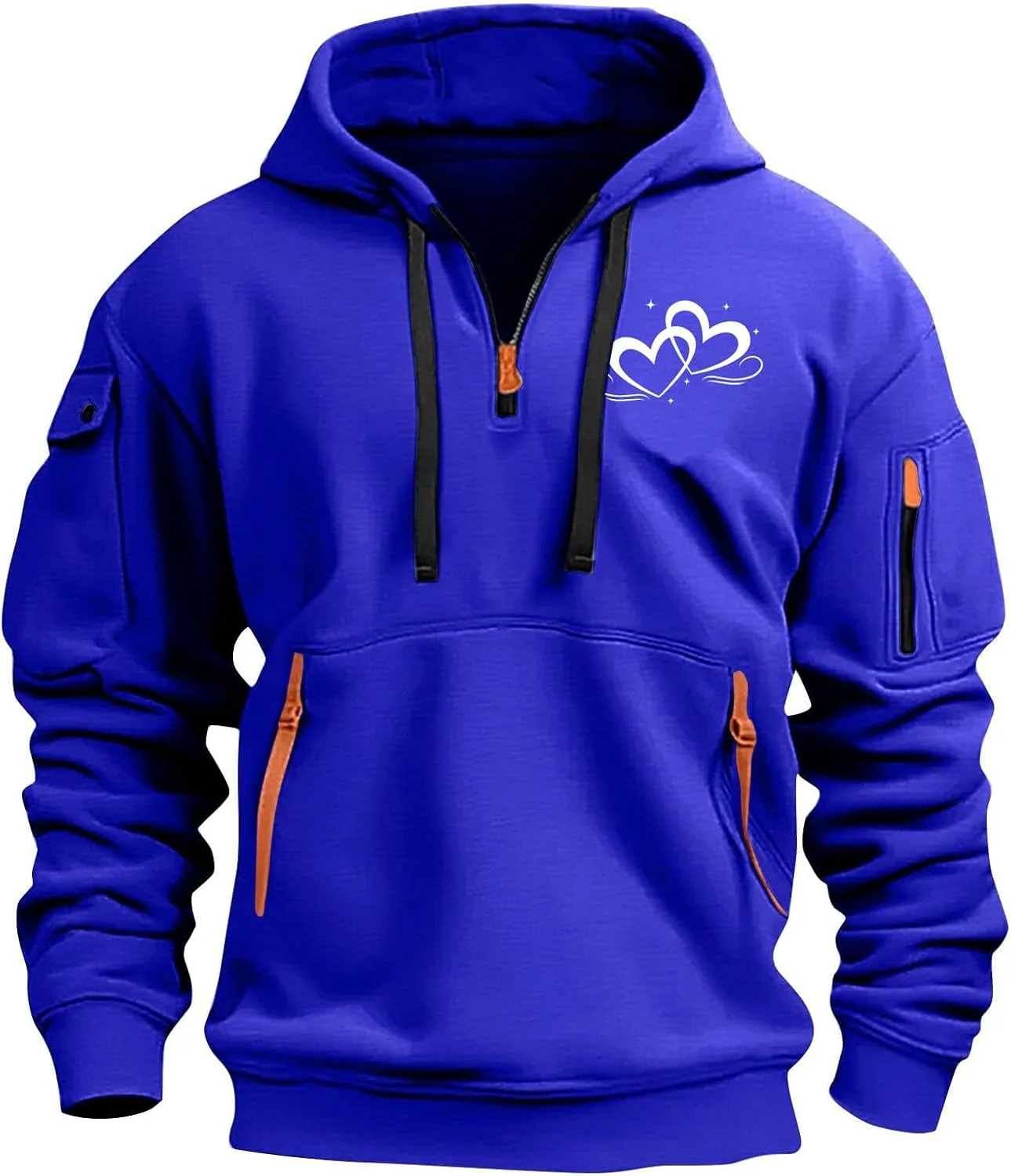 Мужской флисовый худи с длинным рукавом и карманами Cheyubny
Мужской флисовый худи с длинным рукавом и карманами Cheyubny