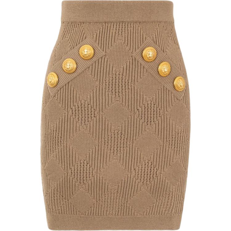 BALMAIN Повседневная короткая юбка женская хаки
BALMAIN Повседневная короткая юбка женская хаки