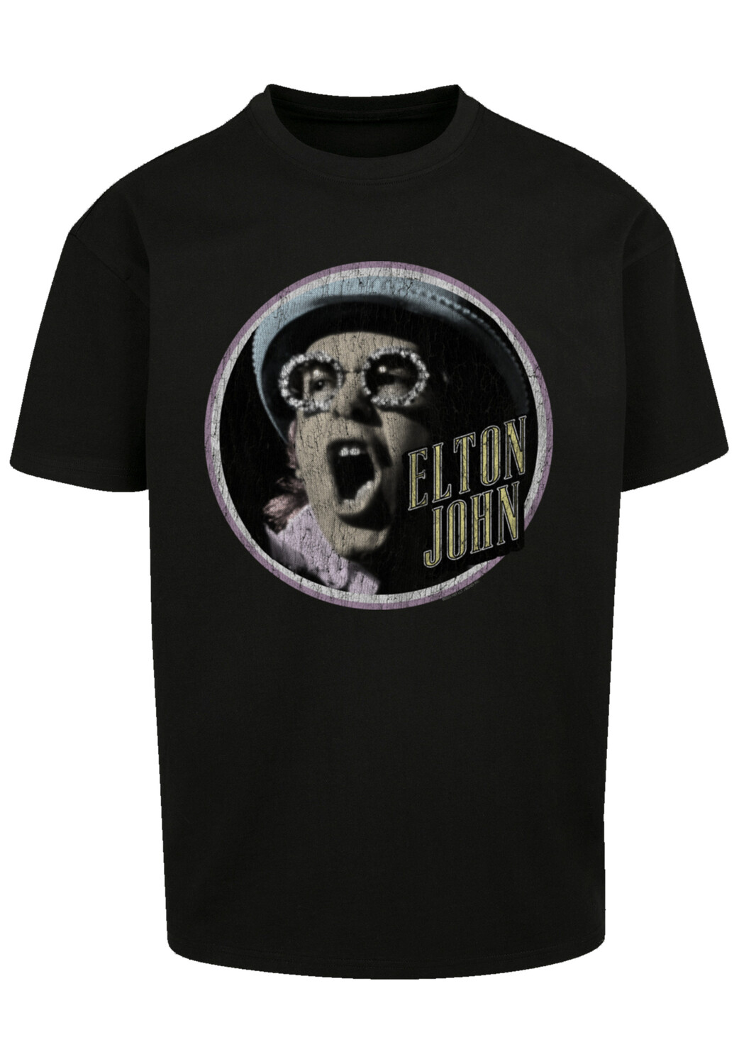 Футболка F4NT4STIC Elton John Vintage Circle, черный
Футболка F4NT4STIC Elton John Vintage Circle, черный