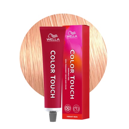 Краска для волос Color Touch Vibrant Reds 1034 Платиновый блонд Золотисто-медный 60 мл Полуперманентная краска для волос без аммиака Wella
Краска для волос Color Touch Vibrant Reds 1034 Платиновый блонд Золотисто-медный 60 мл Полуперманентная краска для волос без аммиака Wella