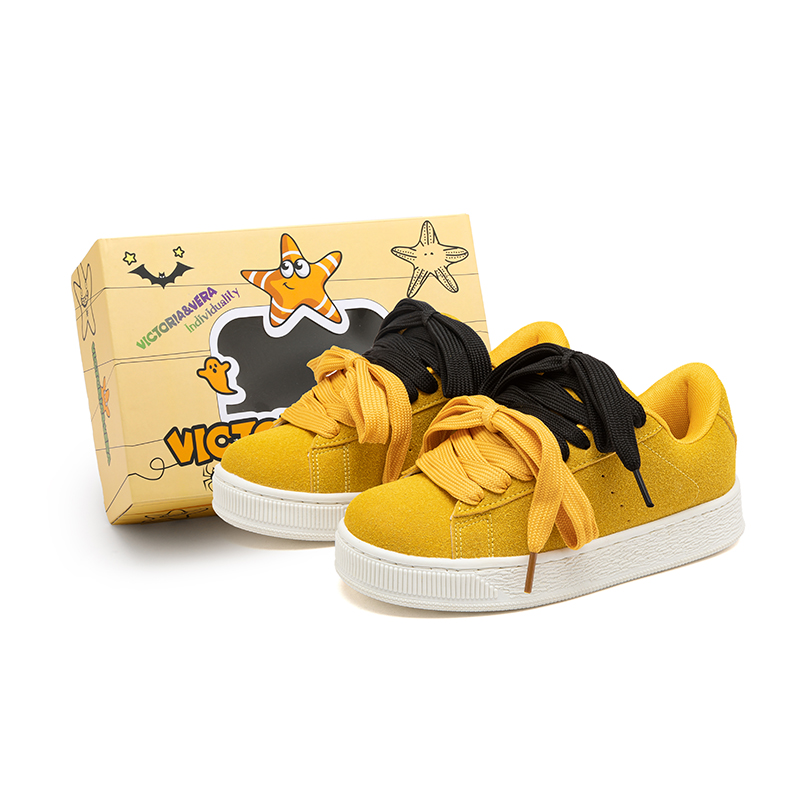 VICTORIA&VERA Кроссовки для скейтбординга лоу-топ унисекс кремово-желтые (подарочный набор), цвет Cream Yellow (Gift Box Set)
VICTORIA&VERA Кроссовки для скейтбординга лоу-топ унисекс кремово-желтые (подарочный набор), цвет Cream Yellow (Gift Box Set)
