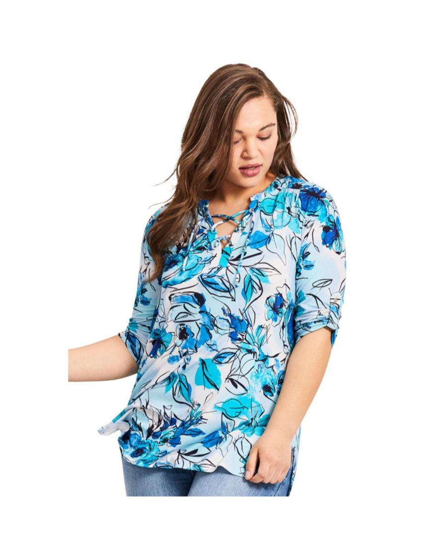 Женская футболка на шнуровке AVENUE, Blue spray rose, Синий, Женская футболка на шнуровке AVENUE, Blue spray rose
Женская футболка на шнуровке AVENUE, Blue spray rose, Синий, Женская футболка на шнуровке AVENUE, Blue spray rose