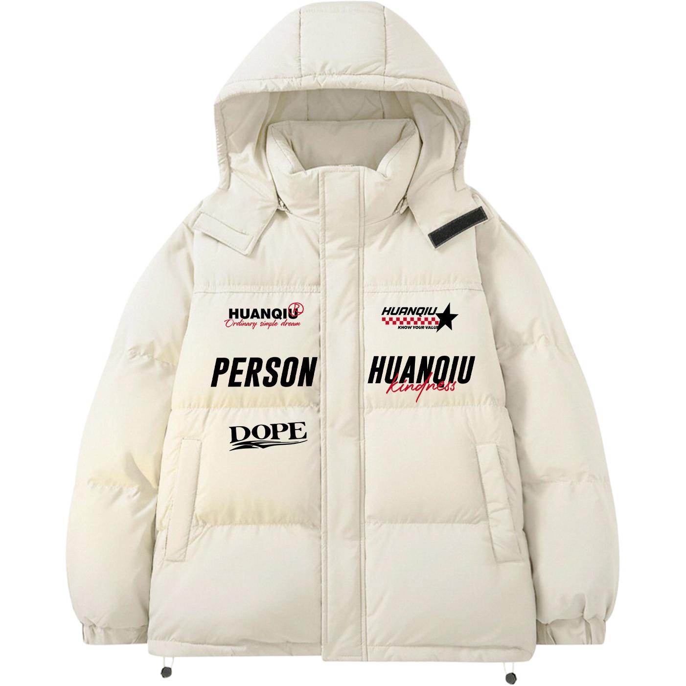 Пуховик Unisex с капюшоном утепленный HUANQIU, бежевый оранжевый
Пуховик Unisex с капюшоном утепленный HUANQIU, бежевый оранжевый