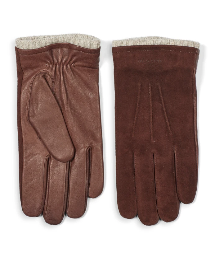 Перчатки из высококачественной замши и кожи Howard London, коричневый
Перчатки из высококачественной замши и кожи Howard London, коричневый