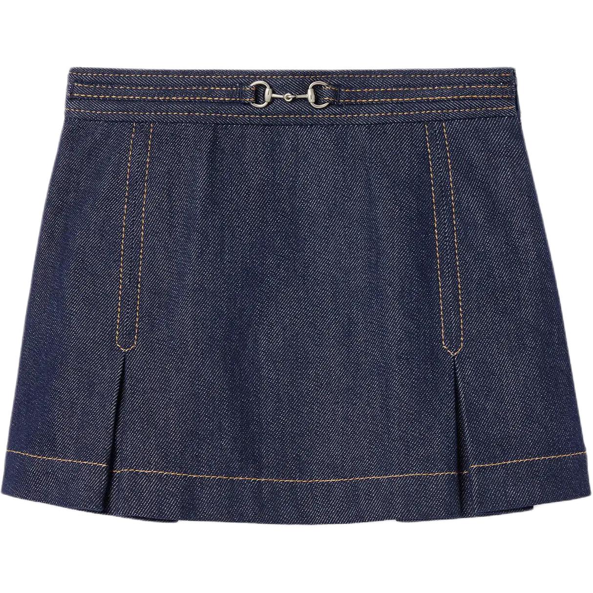 Летняя детская юбка умеренной длины однотонного цвета fw25 GUCCI, темно-синий
Летняя детская юбка умеренной длины однотонного цвета fw25 GUCCI, темно-синий